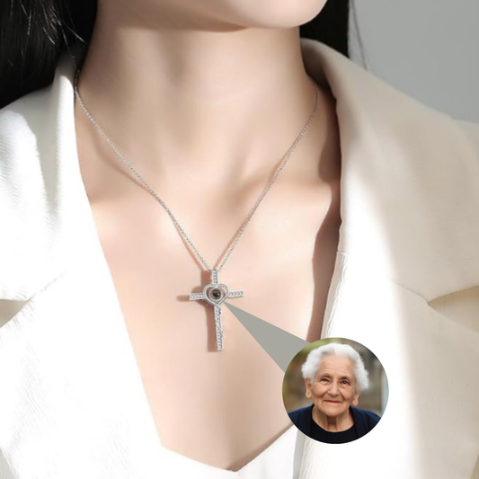 Collar con la foto de tu ser querido