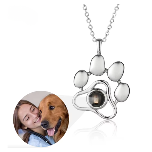 Collar con huella (necklace)